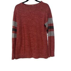 Amazon Women's Red Crew Neck Sweater